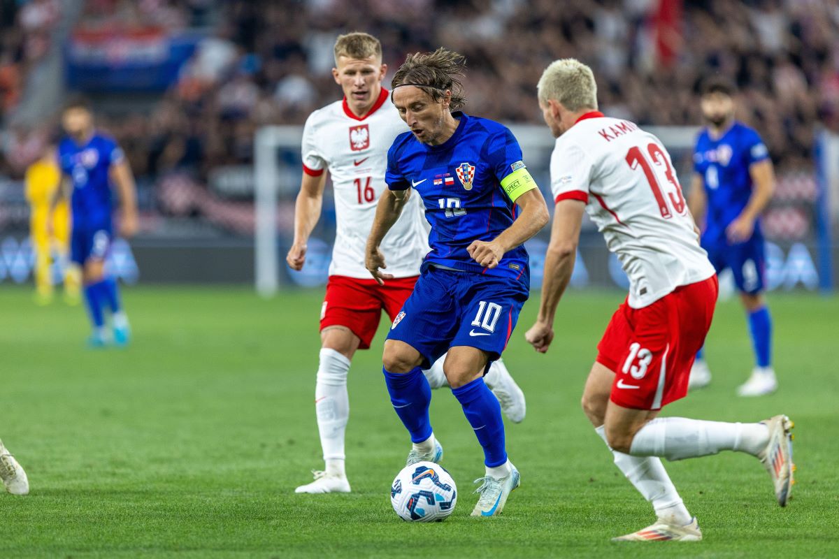 Modrić zachwycony Polakiem. Wymiana koszulek po meczu - KanalSportowy.pl