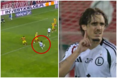 Alfarela zszokował. Ależ gol! Legia pokonała Koronę [WIDEO]