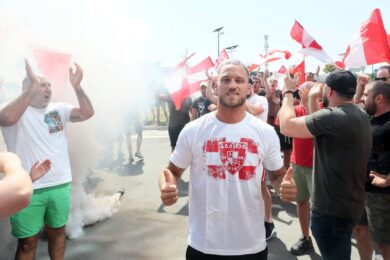Ważne wieści dla Lecha! Chodzi o gwiazdę Crvenej Zvezdy. “Na dziś nie jest gotowy”