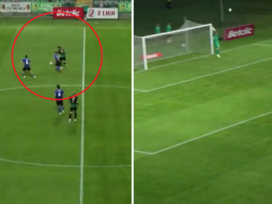 Gol sezonu już w sierpniu!? Ależ trafienie w drugiej lidze! [WIDEO]