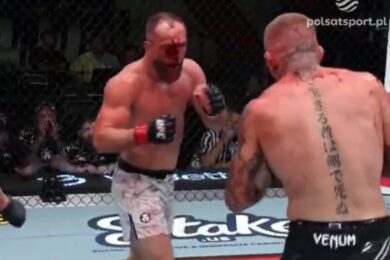 Polak przegrał na gali UFC. To była wojna