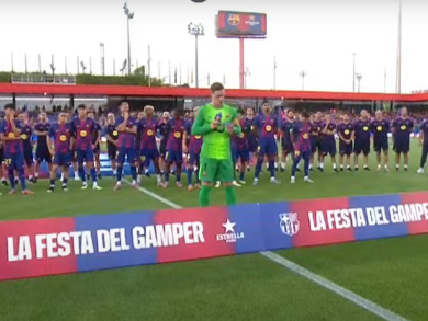 FC Barcelona zaprezentowana, ter Stegen i Flick przemawiali!