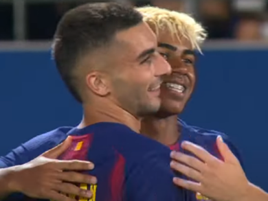 Barcelona gromi w Pucharze Gampera. Show Yamala i Fermina Lopeza! [WIDEO]