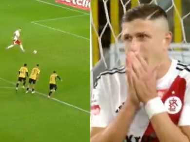Chciał być niczym Zidane! Fatalne pudło z rzutu karnego w 98. minucie [WIDEO]
