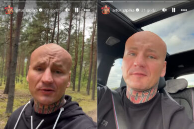Artur Szpilka miał wypadek samochodowy. Zasnął za kierownicą