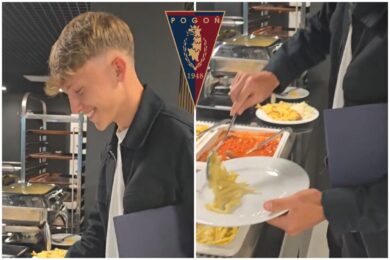 Pogoń Szczecin wbiła szpilkę w dziennikarza. Chodzi o “aferę jedzeniową”