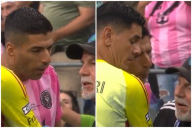 Skandal w MLS. Luis Suarez opluł działacza rywali [WIDEO]