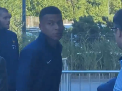 Kylian Mbappe już w Polsce! Tak Francuzi potraktowali polskich kibiców [WIDEO]