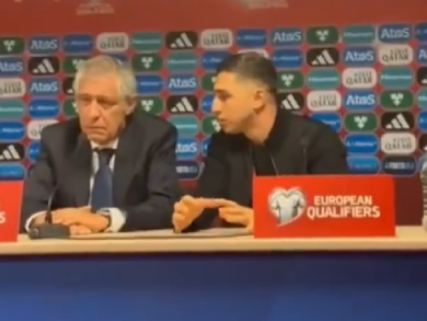Ostra wymiana zdań na linii dziennikarz – Fernando Santos! Te słowa padły na konferencji!