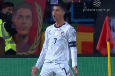 Cristiano Ronaldo znów to zrobił! Portugalia rozbiła rywala! [WIDEO]