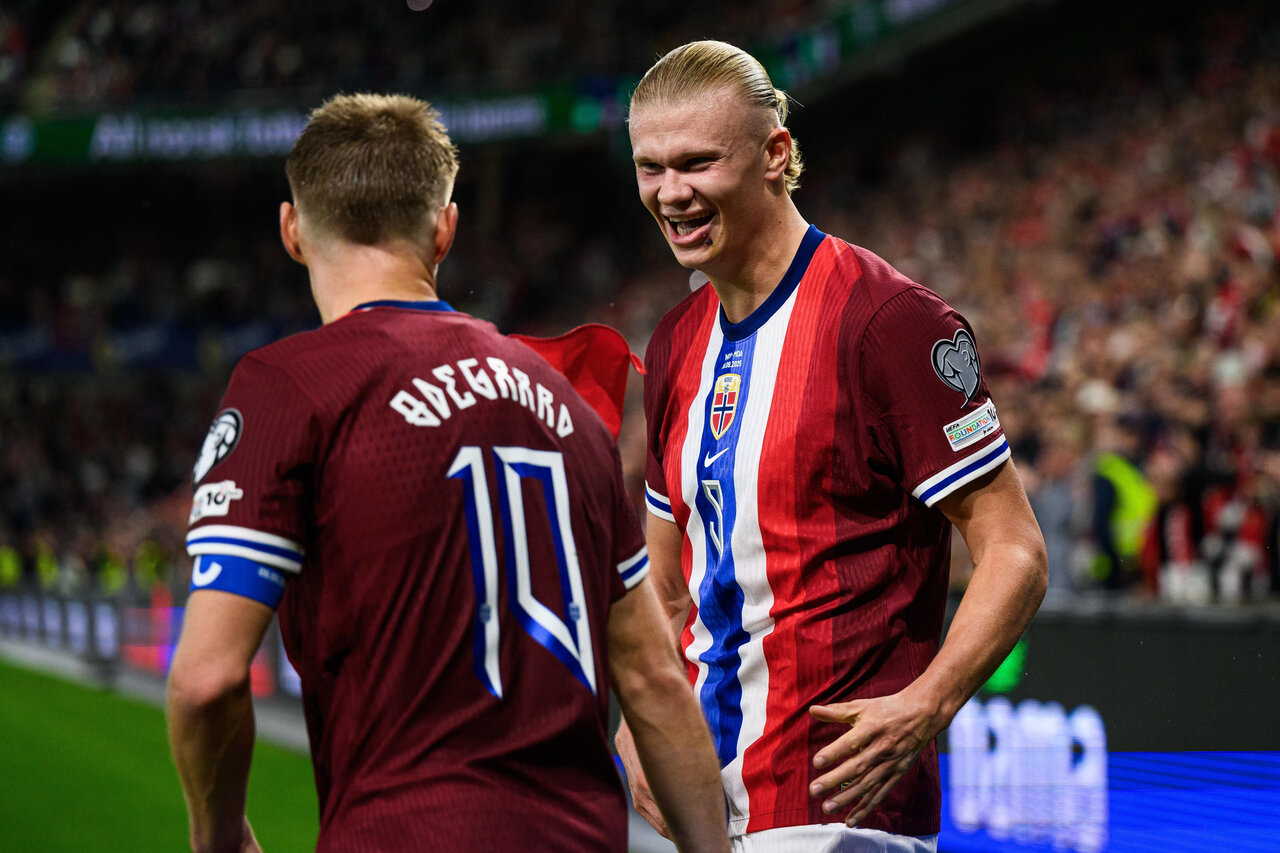 Erling Haaland strzelił 5 goli dla Norwegii w meczu z Mołdawią (11:1)