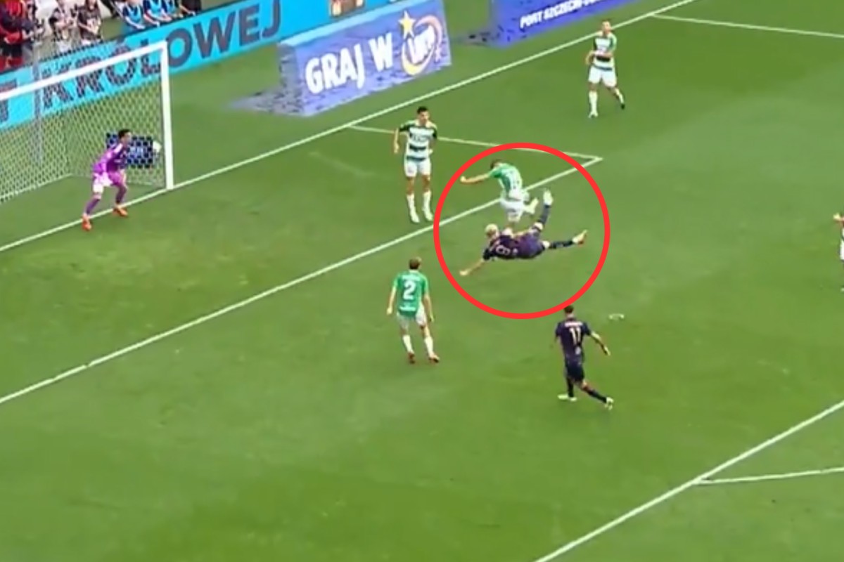 Pogoń Lechia gol
