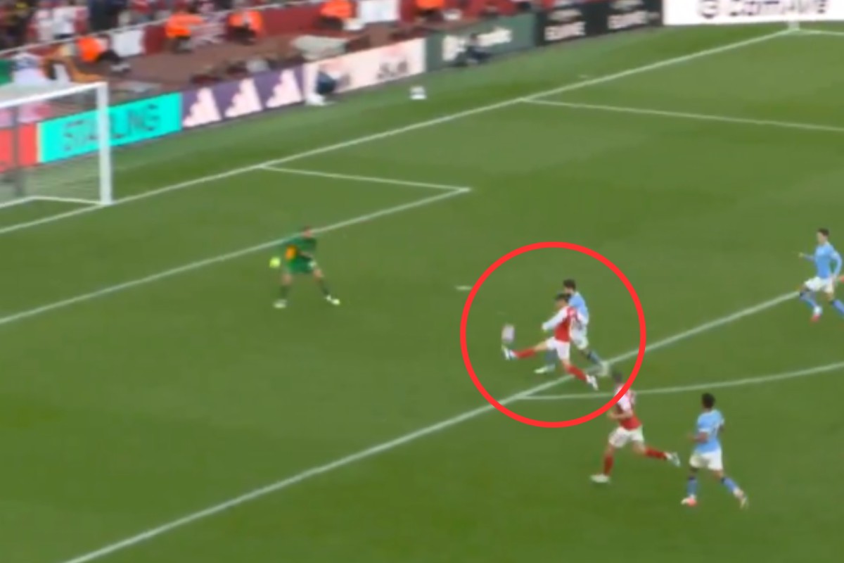 Manchester City Arsenal gol