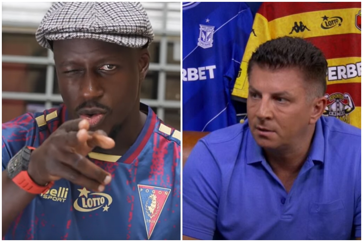 Benjamin Mendy i Mateusz Borek