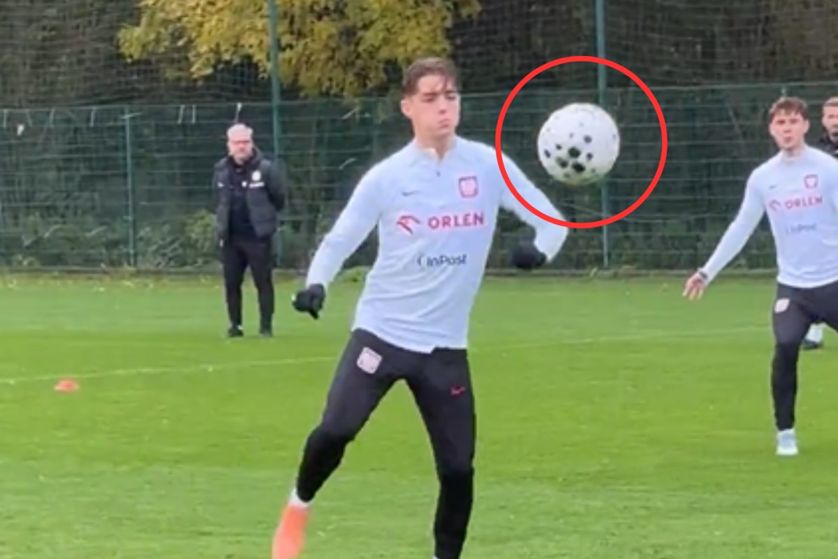 Kacper Urbański trening