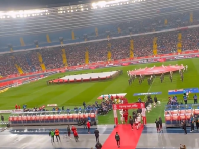 Pustki na Stadionie Śląskim. “Ale co się dziwić” [WIDEO]