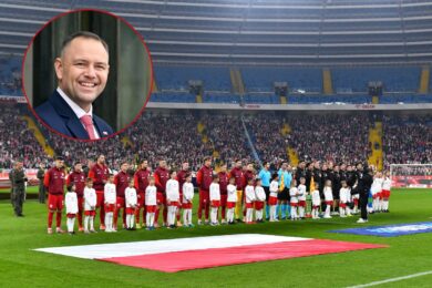 Polscy kibice nie zapomnieli o Karolu Nawrockim. Zaskakujące sceny w Chorzowie!