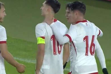 Młodzieżówka górą! Co za gol Pietuszewskiego [WIDEO]