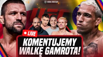 GAMROT VS OLIVEIRA: KOMENTUJEMY WALKĘ NA ŻYWO | JAKUB WIKŁACZ W STUDIU!