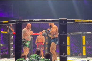 Szalone starcie trzech sportowców na gali Prime Show MMA! Parobiec triumfuje po wielkiej kontrowersji