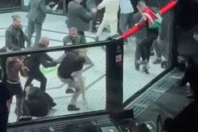 Zawodnik KSW wdał się w bójkę podczas gali MMA. Dantejskie sceny