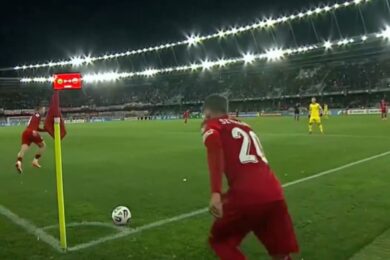 Polska prowadzi z Litwą! Gol bezpośrednio z rzutu rożnego! [WIDEO]