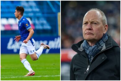 Robi furorę w Lechu, kibice żądają jego debiutu. Frederiksen zabrał głos