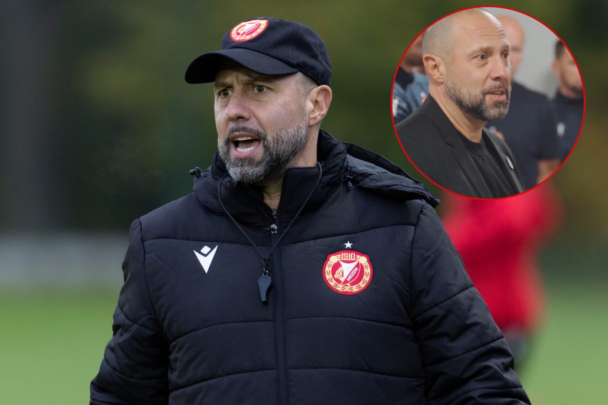 Nowy trener Widzewa przemówił w szatni. Zdradził, co chce osiągnąć [WIDEO]