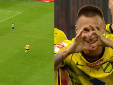 Wieczysta znów bez zwycięstwa. Ależ gol Dankowskiego [WIDEO]