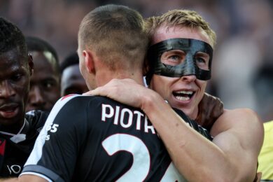 Buksa z pierwszym golem w Serie A. Media go chwalą, ale i ganią