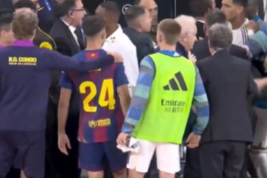 El Clasico się skończyła i nagle powstała awantura! Było ostro! [WIDEO]