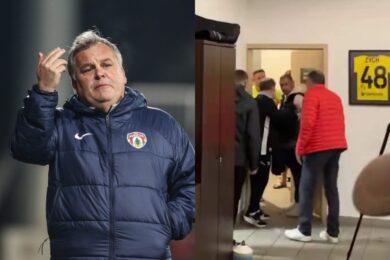 Awantura po meczu PP. Tułacz żarliwie o pracy sędziego [WIDEO]