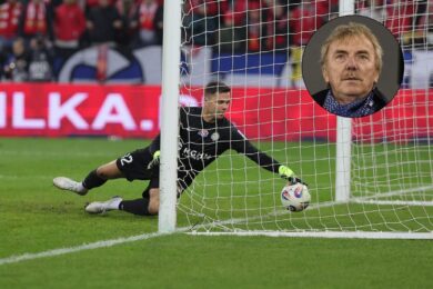 Gikiewicz zareagował na babola Gikiewicza. „O Boże…”