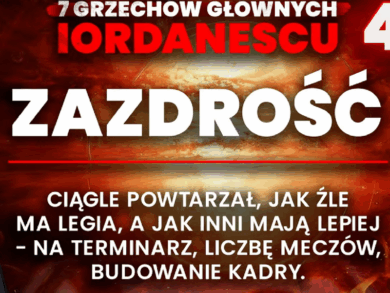 Oto 7 grzechów głównych Edwarda Iordanescu!