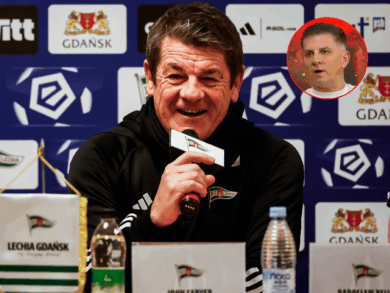 Borek komplementuje trenera Lechii. „Widzę w nim ogień i energię”