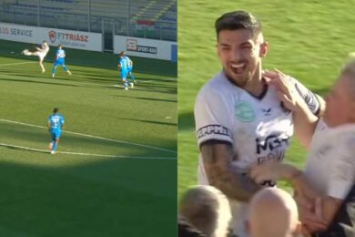 Co za gol Polaka na Węgrzech! W stylu kung-fu [WIDEO]