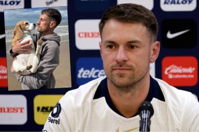 Ramsey rozstał się z Pumas. Jego głowę zajęły… poszukiwania psa