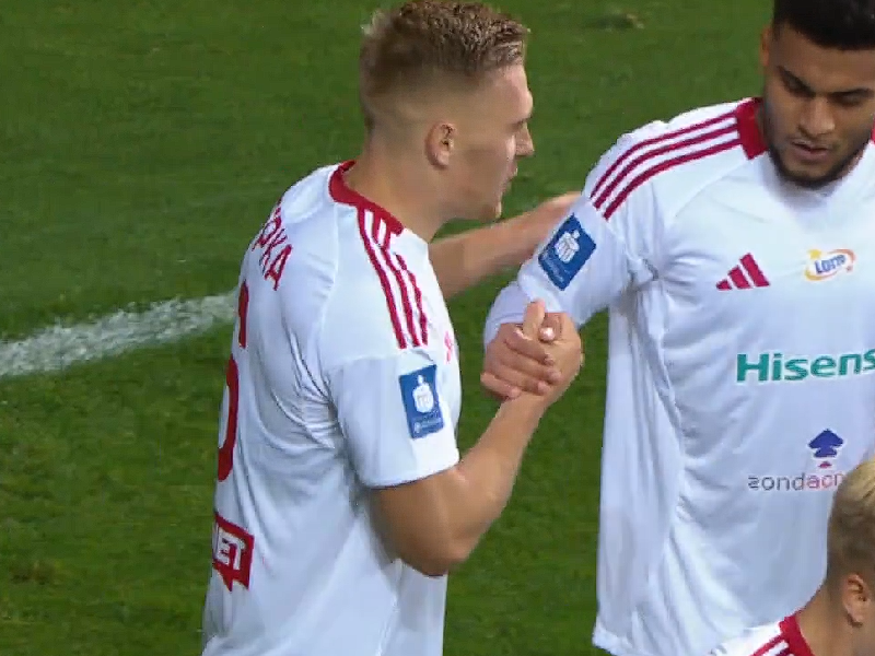 Raków lepszy od Jagiellonii! „Medaliki” miały jednego bohatera, wróci do kadry? [WIDEO]