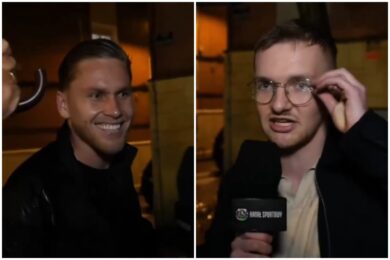 Alemao Zurawski złapany przez dziennikarza Kanału Sportowego na LIVE. Hit [WIDEO]