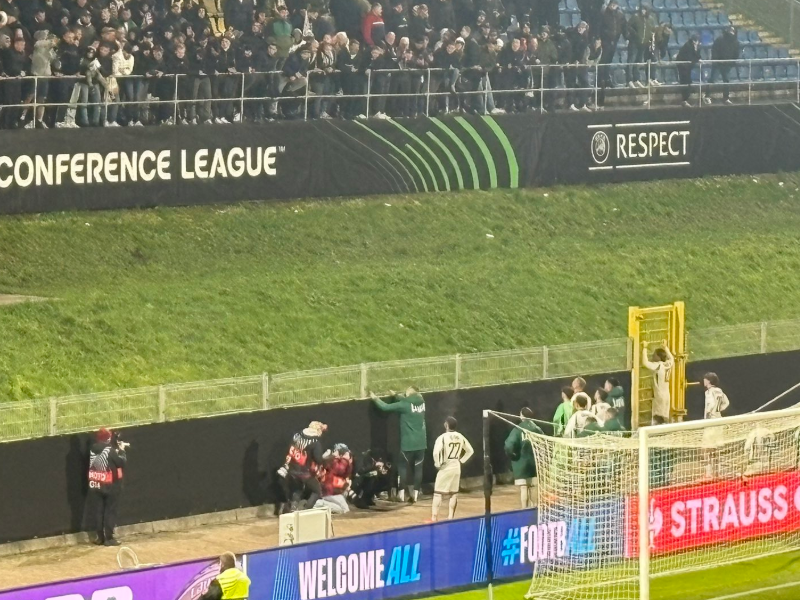 Oto co działo się po meczu Legii pod sektorem gości!