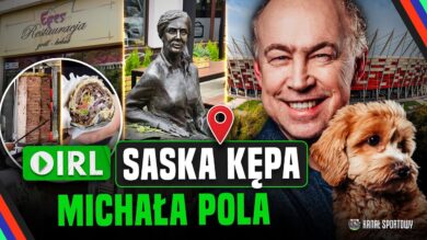 Michał Pol pokazuje Saską Kępę! Wyjątkowa wizyta na antenie Kanału Sportowego