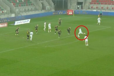 Zmiana trenera nie pomogła Wieczystej. Kolejna porażka! [WIDEO]