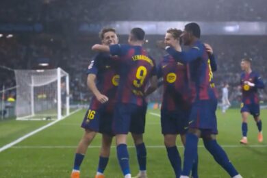 Barcelona wygrała! Lewandowski znów stał się jej bohaterem! [WIDEO]