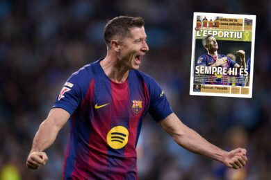 Hiszpanie żyją wyczynem Lewandowskiego. „Zawsze jest”