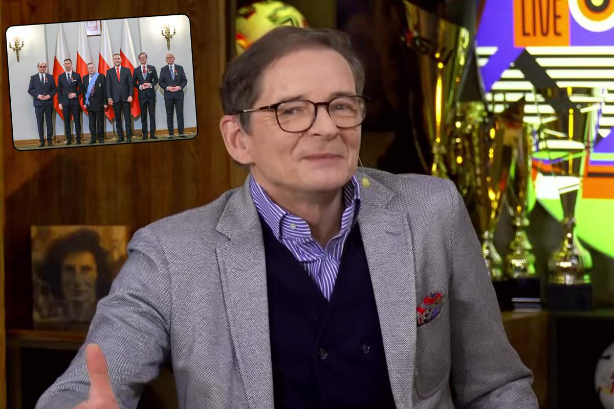 Przemysław Babiarz z dużym wyróżnieniem. Został odznaczony przez prezydenta