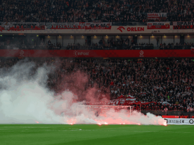 PZPN wydał komunikat ws. rac na murawie! Jasne stanowisko