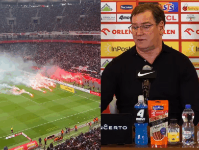 Kibice przerwali mecz, Urban komentuje. „Do niektórych to nie dociera”