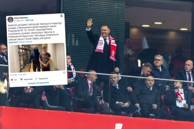 Groził Karolowi Nawrockiemu. Został zatrzymany