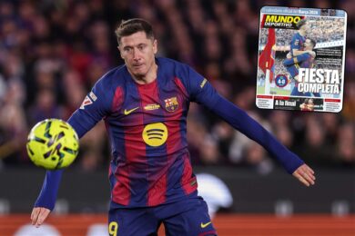 Lewandowski na okładkach dzienników. „Święto kompletne”