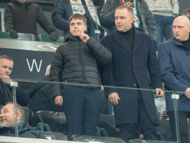 Nie tylko Karol Nawrocki. Oni też pojawili się na meczu Legii
